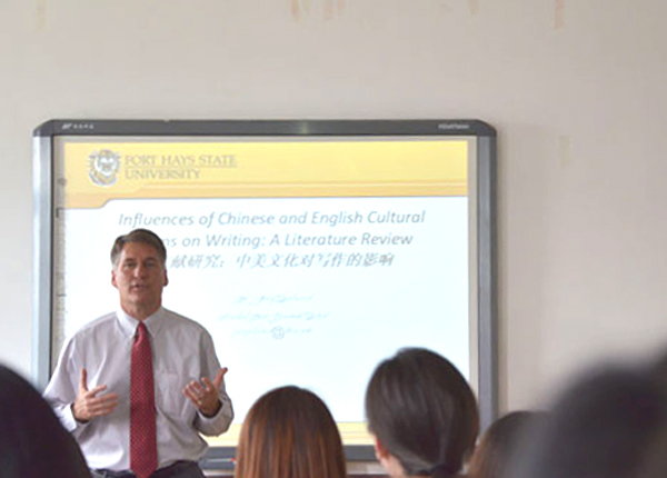 Jerald Spotswood Lecture in China